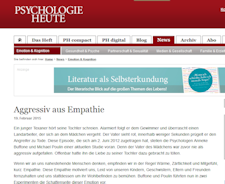 Aggressiv aus Empathie2