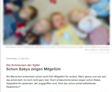 Mitgefhl von Babys