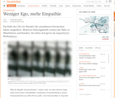 Weniger Ego