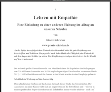Lehren mit Empathie